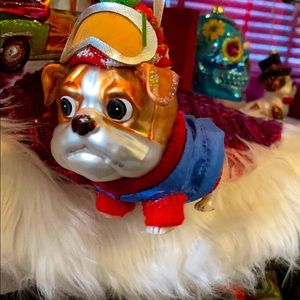 Bulldog ornament